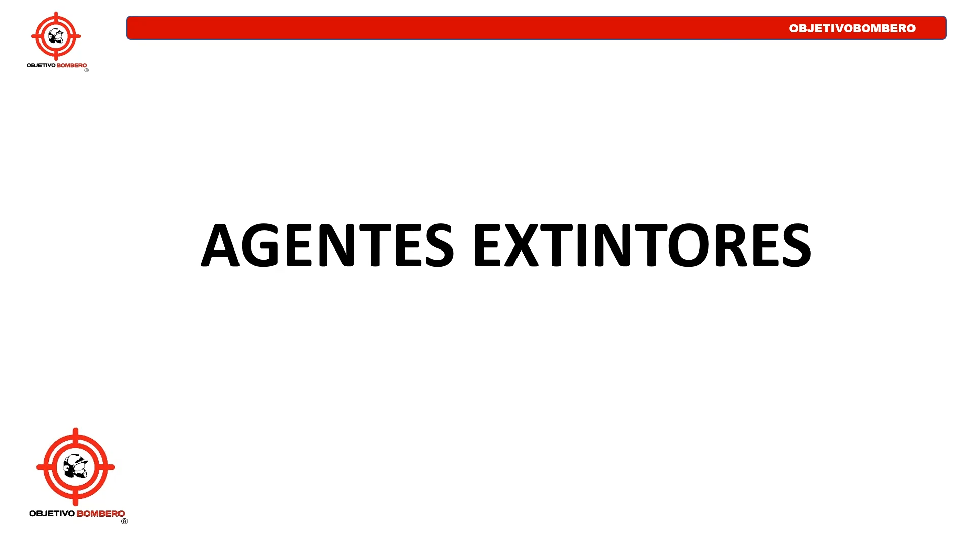 Curso Agentes Extintores