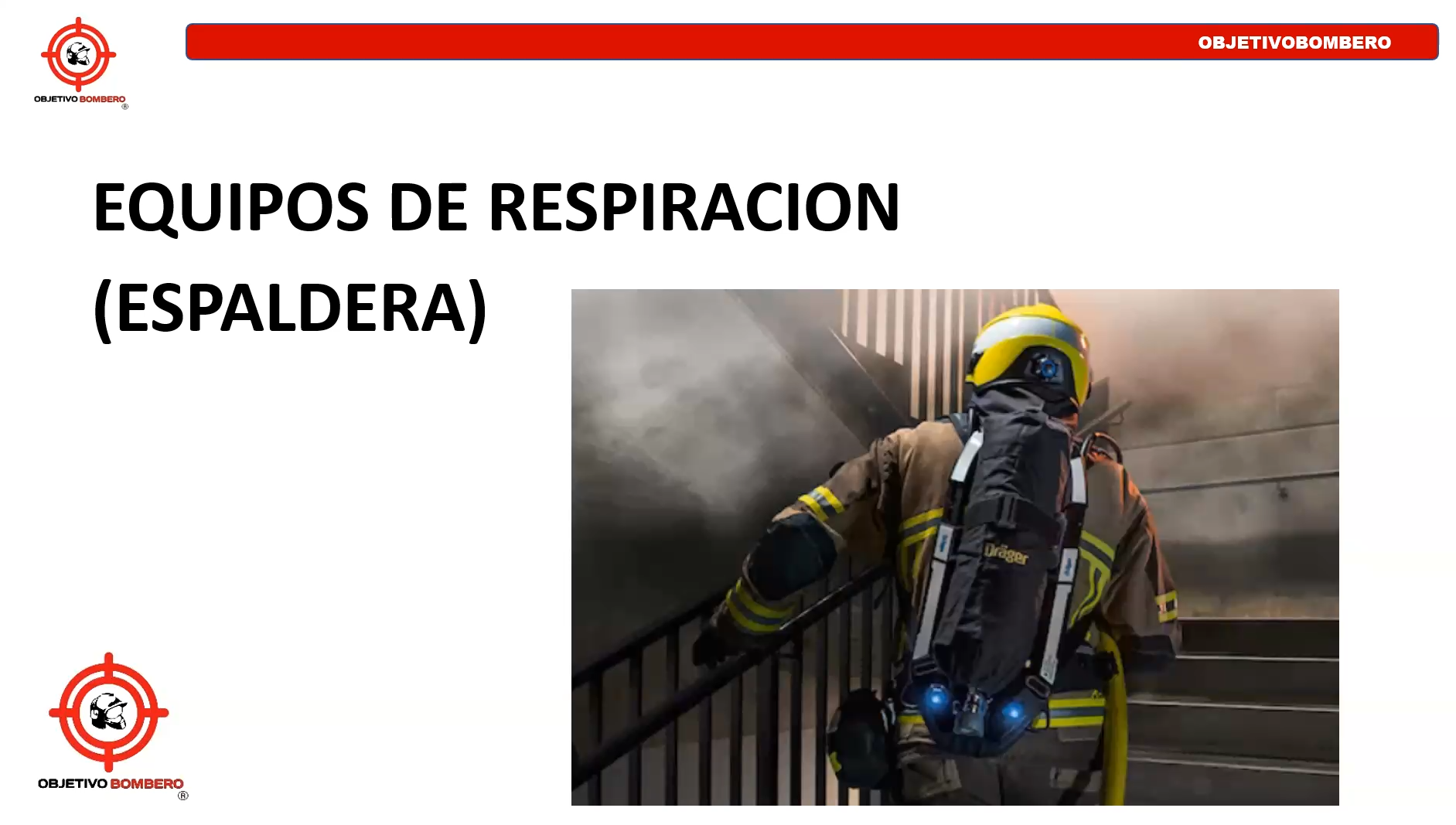 Curso Equipo de Respiración Autónomo (Espaldera)