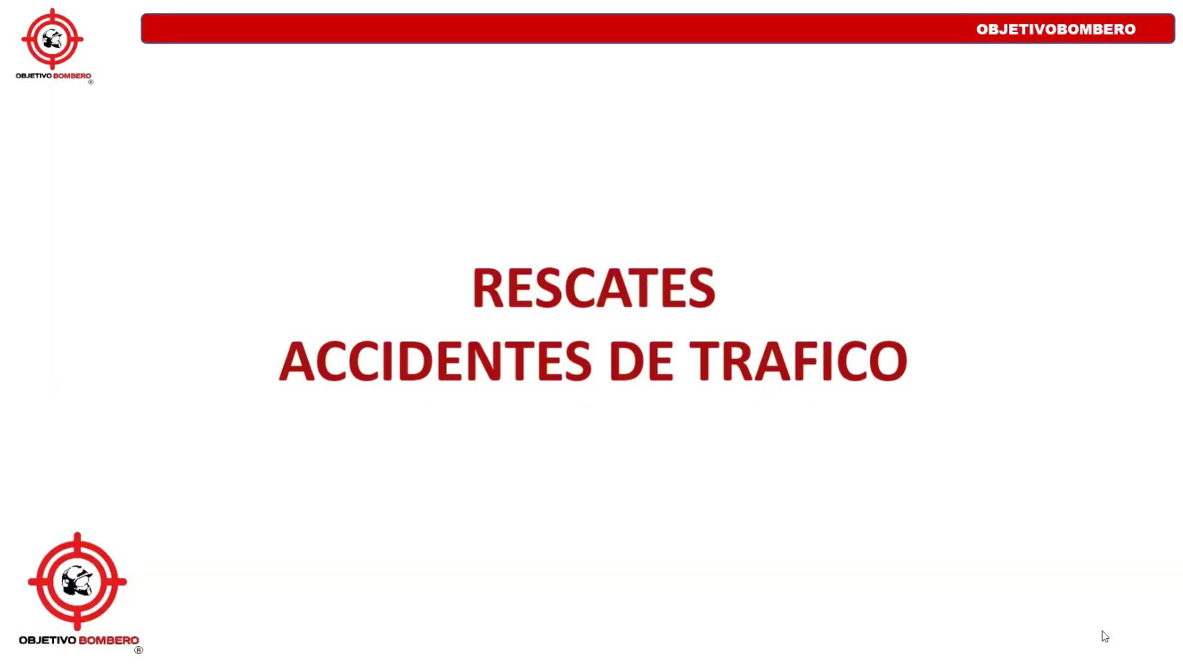 Curso Rescate Accidentes Tráfico. Tipos de Accidentes y Lesiones