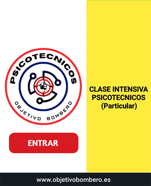 Clase Intensiva Psicotécnicos (Particular)